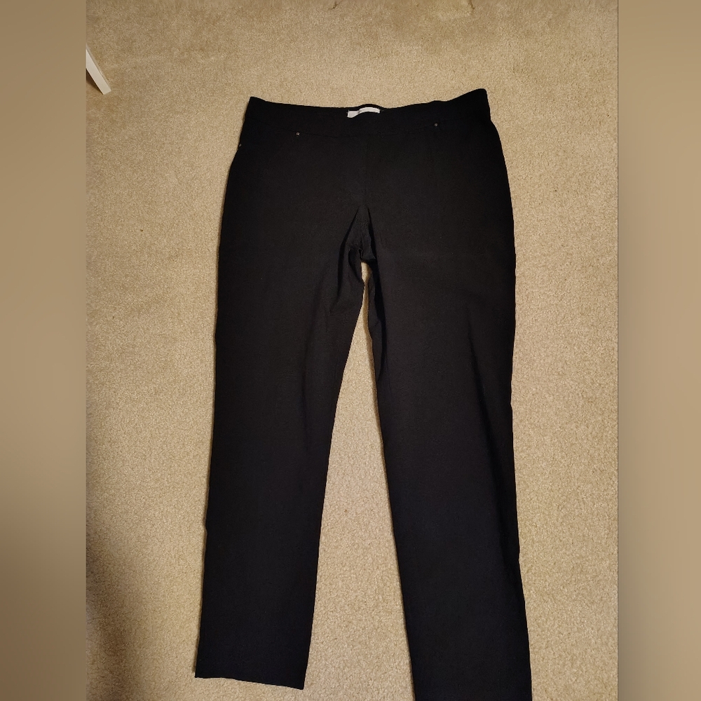 89th & Madison Classic Black Women's Pants
